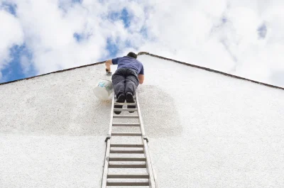 Peinture extérieure à Lieudieu — façades et ravalement